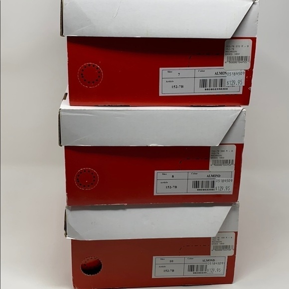 Ekoes 152-7B leather wedge sandals almond - Picture 8 of 8